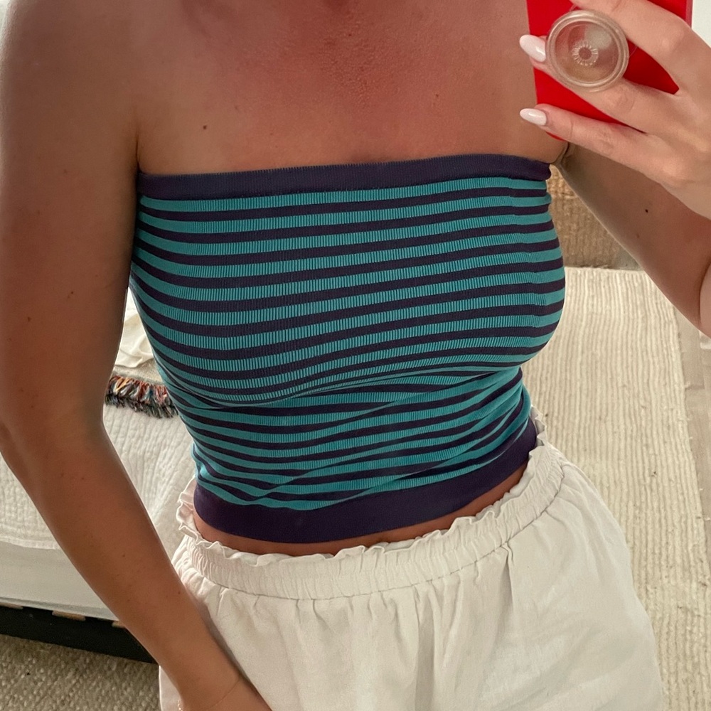 Urban Outfitters Out From Under Stripe Tube Top Stretchy